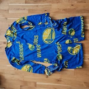 NEW Golden State Warriors onesie - L